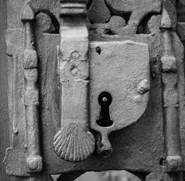 cast iron door lock