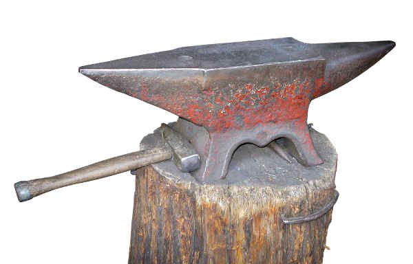 anvil hammer stump