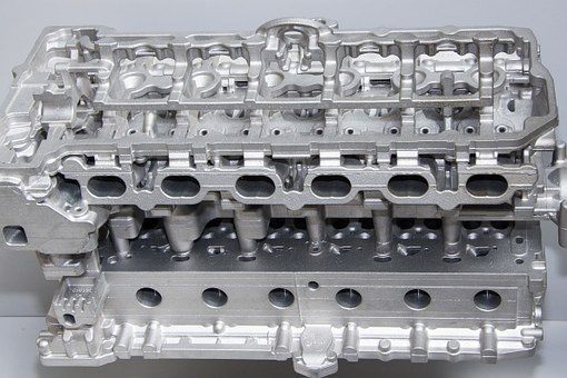 aluminum engine casting